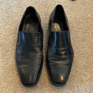 Mens black loafers